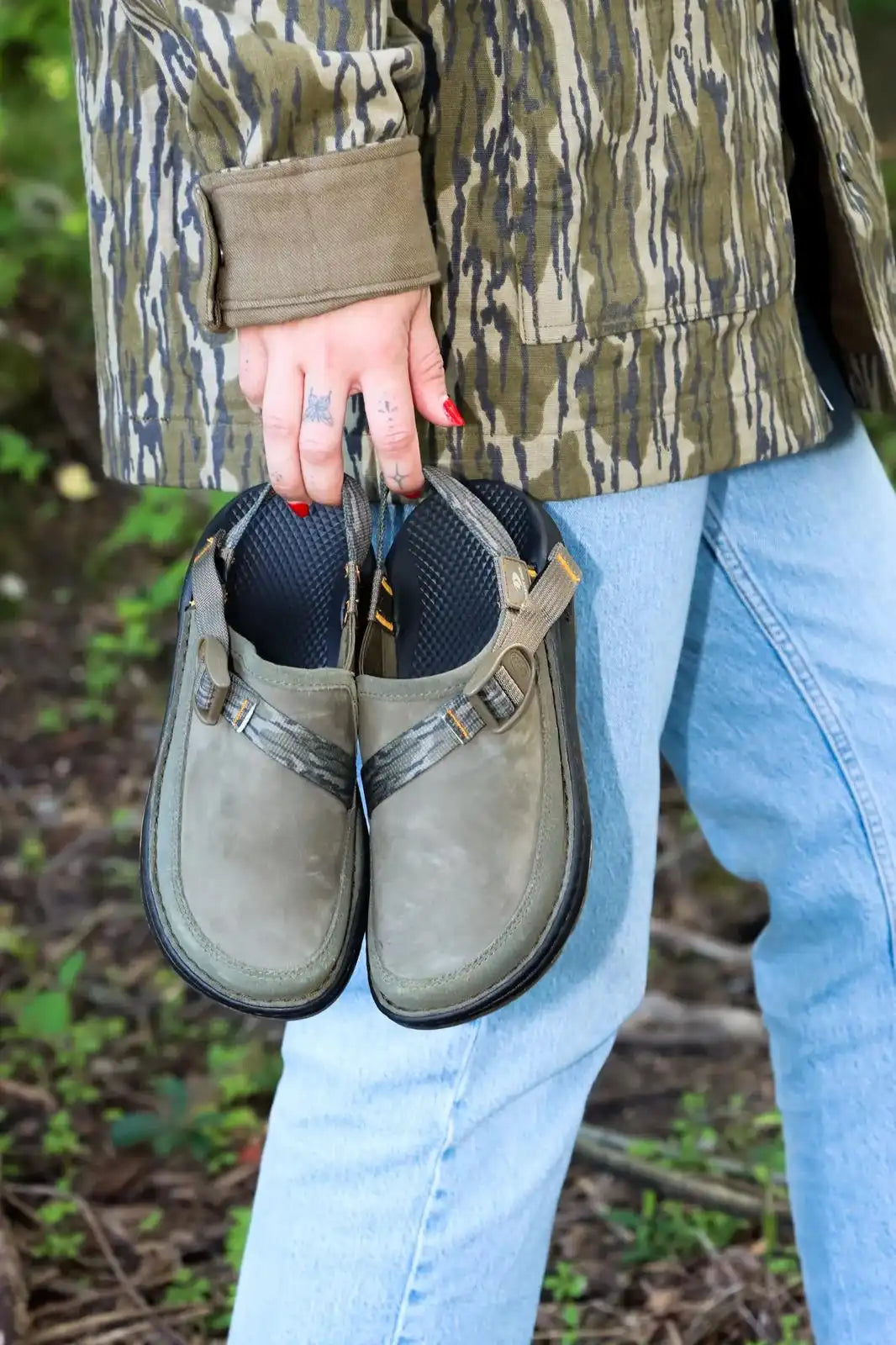 Women's Chaco x Mossy Oak Canyon Leather Clog